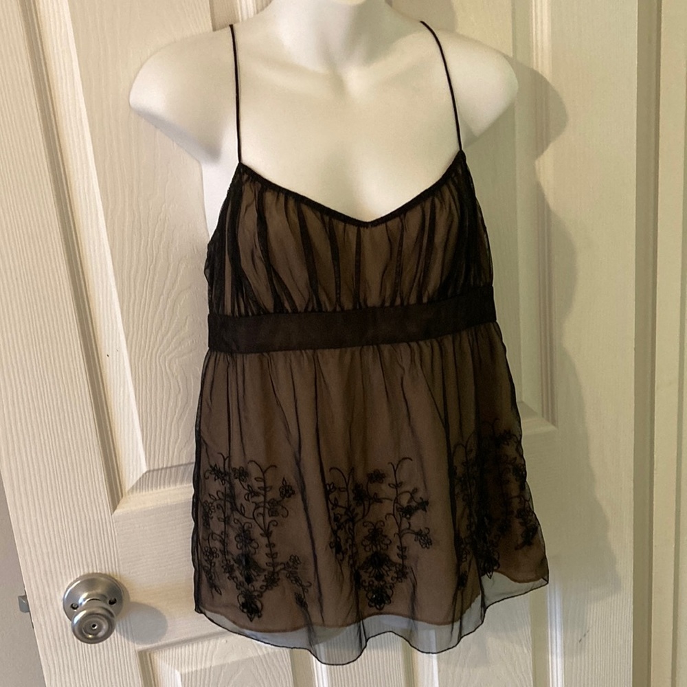 Dressy tank top blouse